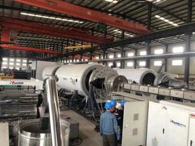 China Pre Insulated Pipe Machine Vacuum Jacketed Pipe Production Line for sale