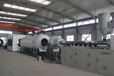 China HDPE Pipe Extrusion Line Water Gas Supplying Pipe Machine Plastic Extruder 16-1200mm for sale