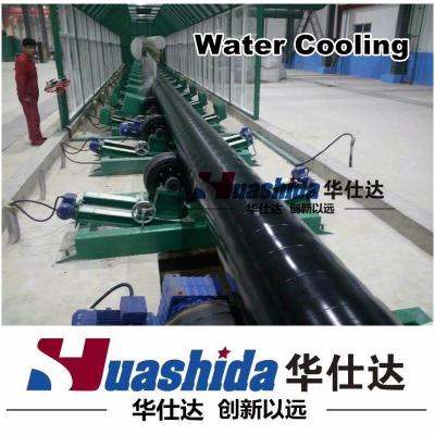 China Shot Blasting Surface Preparation 3PE/3LPE/FBE Coated Steel Pipe Anti Corrosion Processing Line Automatic for sale