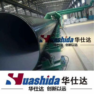 China Steel Pipe Anti Corrosion Process Liquid Epoxy Spraying Coating And 3 Layer HDPE Coating Process for sale