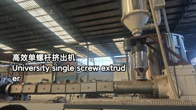 China High-Efficiency Single Screw Extruder with Barrier and Mixing Head 3LPE Coating Pipe Production Line for sale