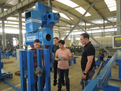 China 3lpe FBE Pipe Coating Machine Water Gas Oil Pipeline Anticorrosion for sale