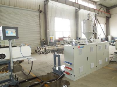 China HDPE Structured Hollow Wall Corrugated Wall Pipe Extrusion Machine Line for sale