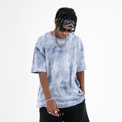 China Modern Fashion Anti-Wrinkle Printed Men's T Shirts High Quality Cotton Tie Dye 100% Custom Printed T-Shirts for sale