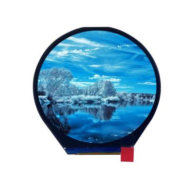 China 2022 Hot Round Small Media Player Oled Show Lcd 3.4 Inch Round Shape Lcd Show Lcd Touch Screen 3.4 Inch for sale