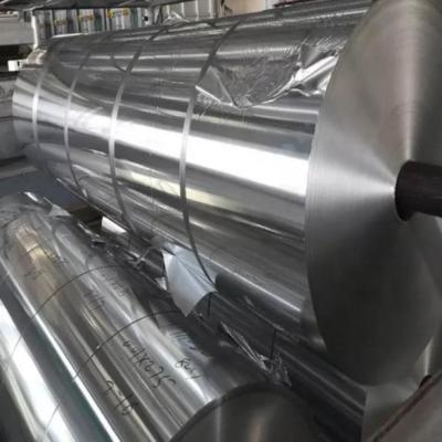 China Metallisierte Druckhandwerk-Aluminiumfolienspule 1100 1060 3303 5052 Jumbo-Rollen zu verkaufen