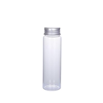 China Factory Direct Personal Care Spun Borosilicate Glass Kitchen Bottle With Lid for sale