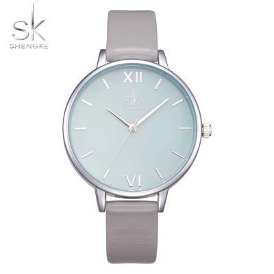 Κίνα Shengke Watches Women Fashion Style Female Watch Elegant Ladies Leather Casual Quartz Wristwatches Montre Femme Reloj Mujer 0056 προς πώληση