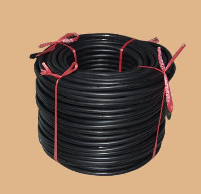 China Manguera de goma flexible negra da alta temperatura industrial de EPDM para la manguera trenzada del acero inoxidable en venta