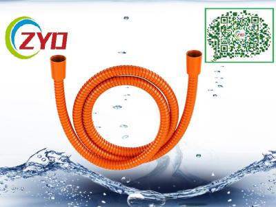 China 1.5M  Double locker Flexible Orange Color Painted Bathroom Shower Hose Toilet Hose  Iran Turket European Market en venta