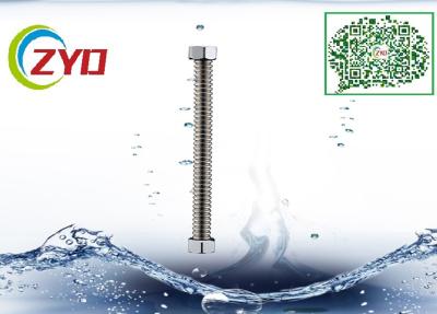 China Tubo acanalado flexible del gas del acero inoxidable 304, tubo de desagüe del agua DN15 en venta