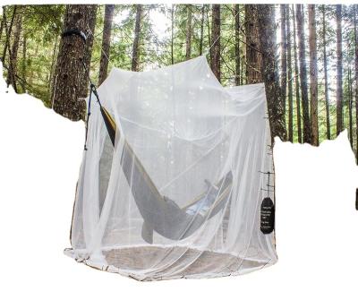 China Ultra Large 2 Openings Anti Dust Mites Mosquito Net With Carry Bag Large Netting Curtains For Camping Bedding for sale