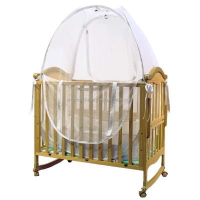 China Anti Dust Mites Transparent Bed Canopy Baby Toddler Hutch Tent Cover Canopy Infant Safety Sleep Protects and Prevents Baby from Climbing for sale