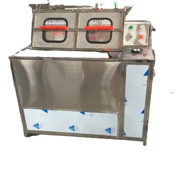 China Semi Automatic 5gallon Beverage Double Bottle Seal Machine For Sale for sale