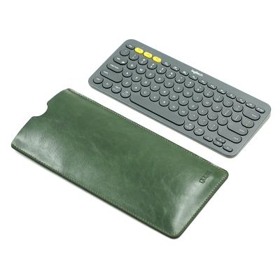 China Custom PU Keyboard Long Bags Soft Touch Wireless Keyboard Travel Case For Logitech K380 Magic keyboard2 for sale