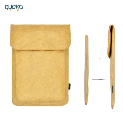 China Wool Felt+Tyvek Combination Style 2-in-1 Laptop Sleeve Case For MacBook Pro Air 13.3 Inch for sale