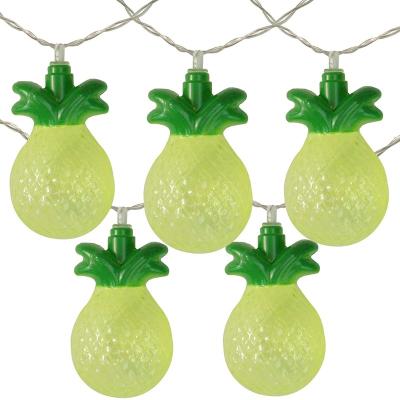 China Festival/Christmas/Decoration/Party 2AA Battery Box Powered 10 LED Pineapple String Light Fairy Lamp for Wedding Christmas Party Festival Room Decoration for sale