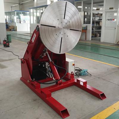 China Stable Automatic Rotating Building Material Shops Standard Table Welding Positioner for sale