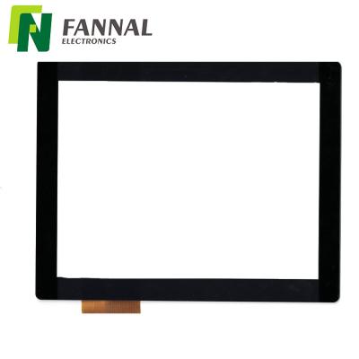 China 10,4” sensores multi-touch capacitivos del tacto de PCAP con la interfaz USB 10 máximos del regulador COF del tacto de EETI tocan puntos en venta