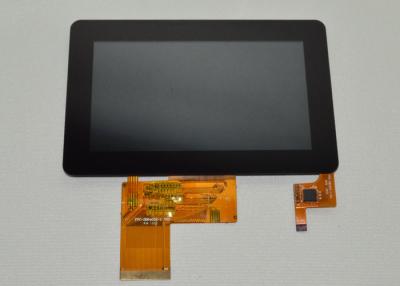 China Outdoor WQVGA 4.3 Inch Capacitive Touch Screen Panel With MSG2138A / I2C Interface for sale