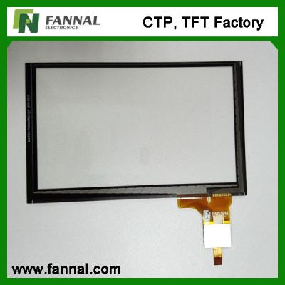 China 5 inch capacitive touch screen Cypress driver IC industrial touch panel for sale