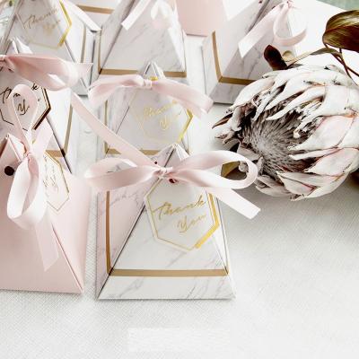 China Heli Romantic Pink Bow Ribbon Door Gift Disposable Paper Bag for Wedding for sale