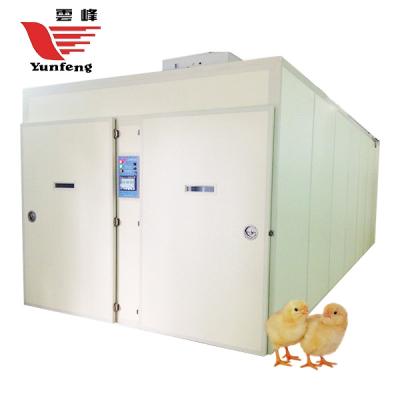 China XF-75 bird tunnel style 75600 eggs hatching machine/chicken incubator/egg incubator UK for sale