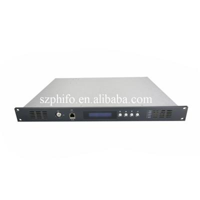 China Mini EDFA CATV 1550nm Aluminum Optical Amplifier With Dual Power Supply And SNMP for sale