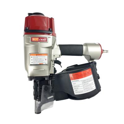 China RGN Pneumatic Air Coil Nailer Gun CN80 300 for sale