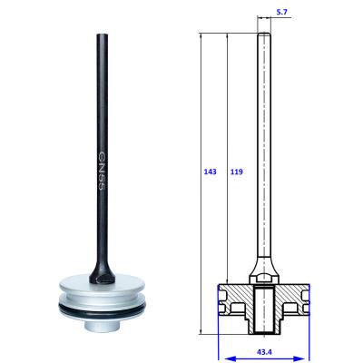 China Aftermarket Piston Head Unit For COIL NAILER Parts Driver Set Compatible With MAX BOSTITCH HITACHI 100pcs for sale