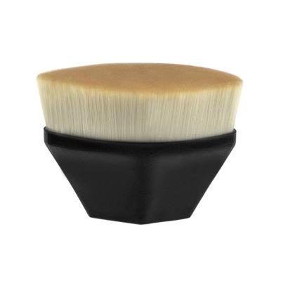 China Flat Brush 2022 Latest Orange Hair Makeup Brushes With High Quality for sale