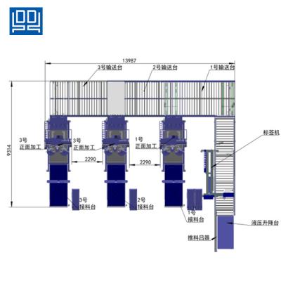 China Hotels Deelee CNC One Plus Three Cabinets Nesting Machine Production Line for sale