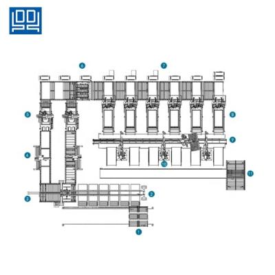 China Sideboard Making CNC Sideboard Door Fully Automatic Production Line for sale