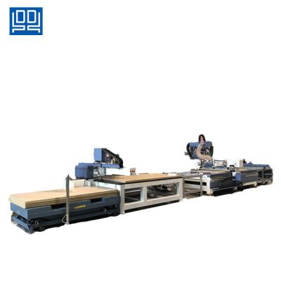 China Factory ATC CNC Router With Bank Cabinet Drilling Machine for sale