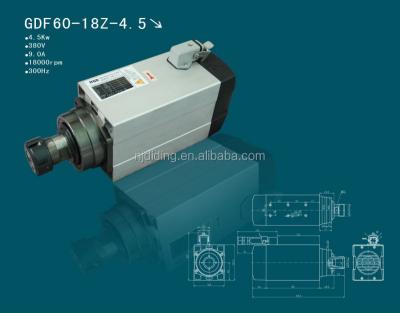 China Motor 4.5kw DRILL Milling Spindle for sale