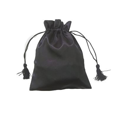 China Popular Small Satin Jewelry Drawstring Bag Gift Pouch for sale