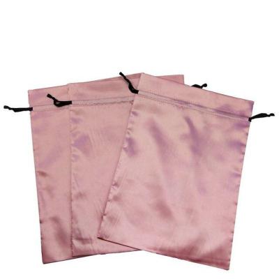 China Mini Recyclable Hot Sale Satin Hair Drawstring Bag For Customized Size for sale