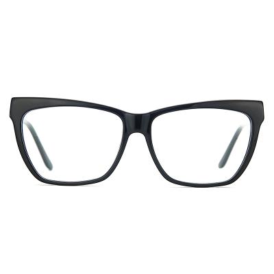 China Optical Frame For Prescription Glasses 208 Big Spectacle European Optical Acetate Design Optical Frames In Stock for sale