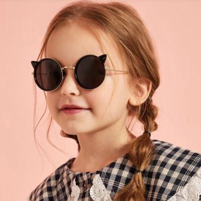 China Frame Sunglasses Wholesale Ready Current Cute PC And Metal Frame Fashion Baby Kids Sun Glasses Sunglasses for sale