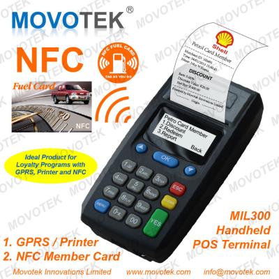 China Movotek Loyalty POS Terminal for Fuel Card, Membership Card, Gift Card, Game Card for sale