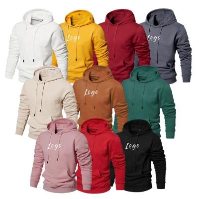 China 2022 Breathable Custom Logo Hoodies Cotton Men's Unisex Sweatshirts Sweatshirts Oversized Pullover Blank Plain for sale