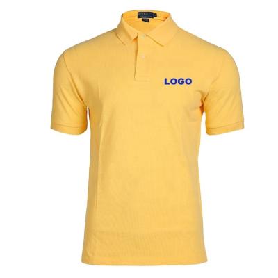 China Custom Made QUICK DRY Custom Logo Design Cotton Polo Mens T-shirt New 100% Printed Logo Polo Shirt for sale