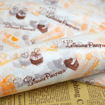 China Logo Food Grade Safe Burger Deli Printed Greaseproof Paper Meat Disposable and Size Customized Wholesale for sale