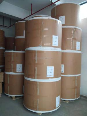 China Waterproof pe coated paper roll for paper cups raw material for sale