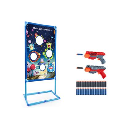 China New Combination Gifts Kids Play Plastic Beach Outdoor Toy Game Target Shooting Toys For Children for sale