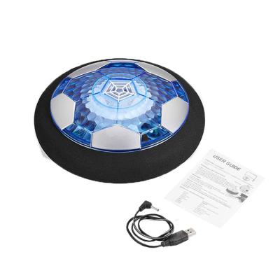 China Starlight Kids Toys Hover Soccer Ball Set Air Rechargeable Football, Indoor Soccer Ball with LED Light and Foam Bumper for sale