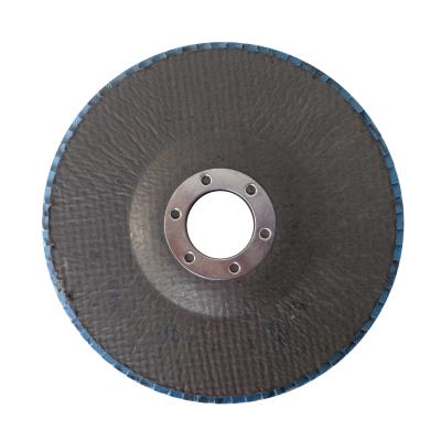 China Inox Stainless Steel Zirconia Fin Polishing Disc 40# for sale