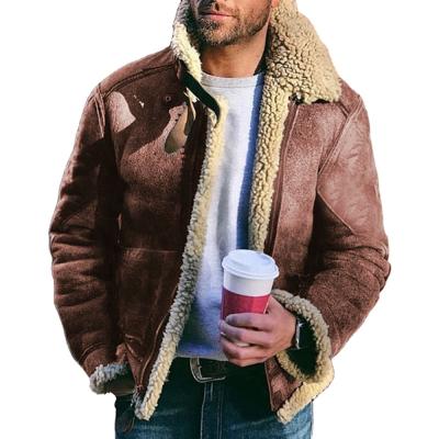 China Waterproof Hot Sales Mens Winter Warm Faux Fur Plus Size Jacket Coat for sale