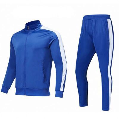 China High quality QUICK DRY flexible men's running tracksuit 2 pieces set custom color men's single tracksuit sportswear for sale