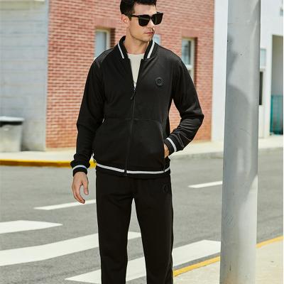 China Wholesale Breathable 100% Polyester Slim Fit 2 Piece Set Sports Joggers Tracksuit Ziper Coat Teams Two Piece for sale